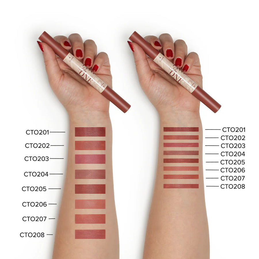 Character Cosmetic Two In One - Lipstick & Lipliner 1.6g