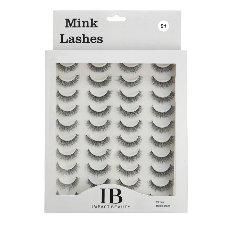 IB Impact Beauty Mink lashes 20-Pair