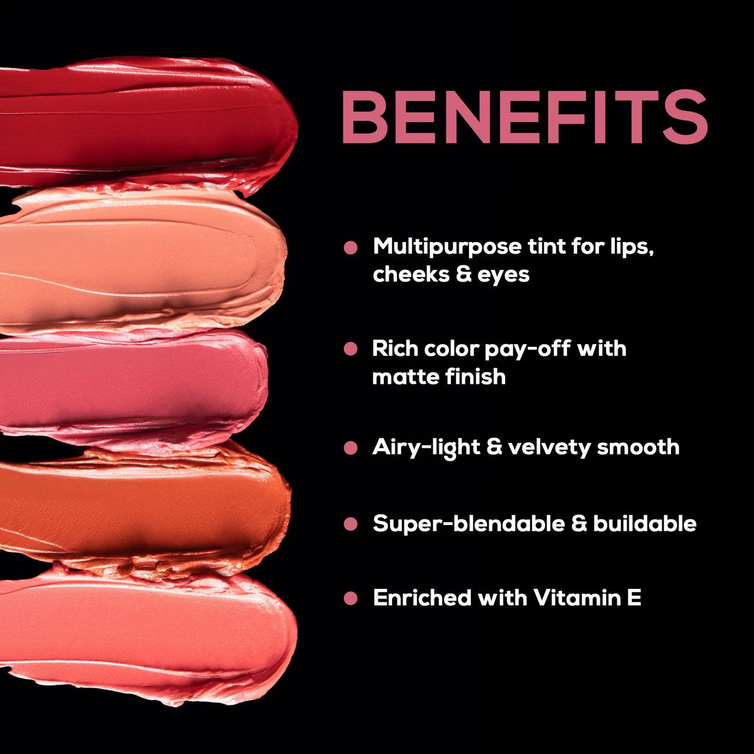 RENEE Multi Mousse Lip Cheek & Eye Mousse Weightless Formula Enriched With Vitamine MO 03 BERRY BRULEE 5ml