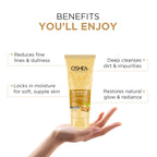 Oshea Herbals Almondfine Anti Ageing Facewash 150g