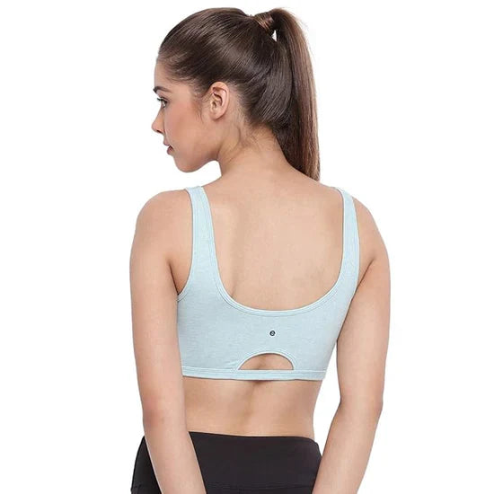 Enamor SB06 Low Impact Cotton Sports Bra - Non-Padded • Wirefree