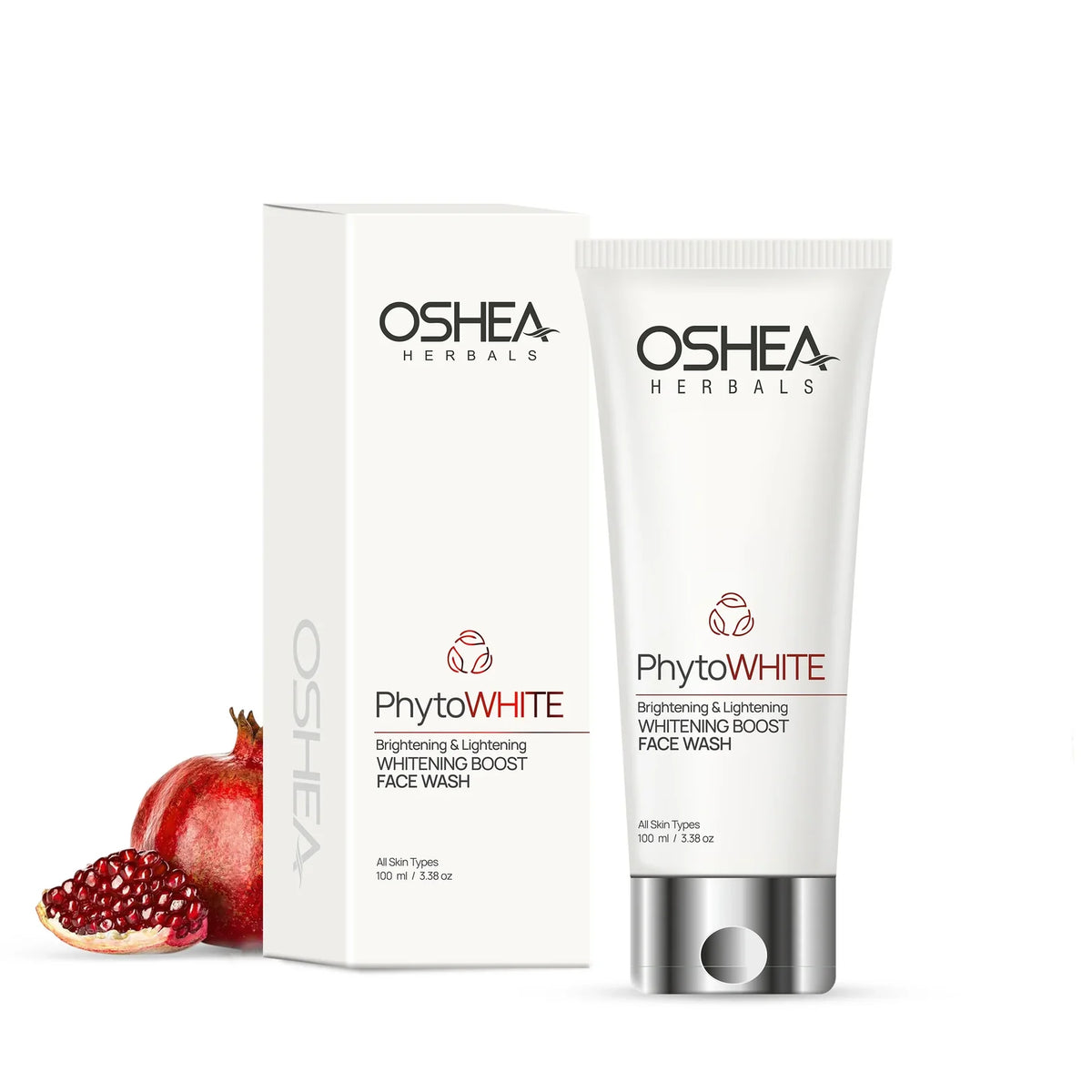 Oshea Herbals PhytoWHITE Brightening & Lightening Whitening Boost Face Wash All Skin Types 100ml