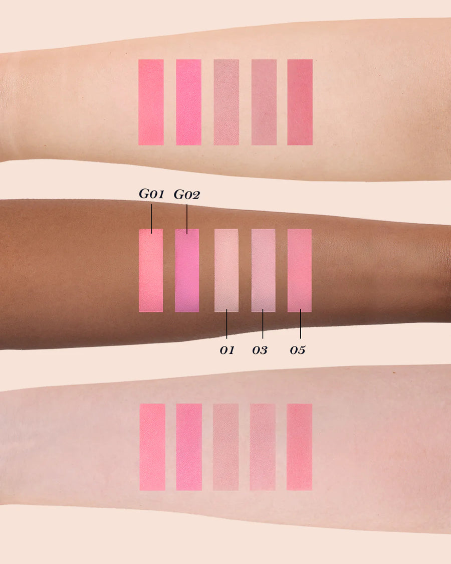 Flower Knows Violet Strawberry Rococo Embossed Blush G02 Little Cranberry