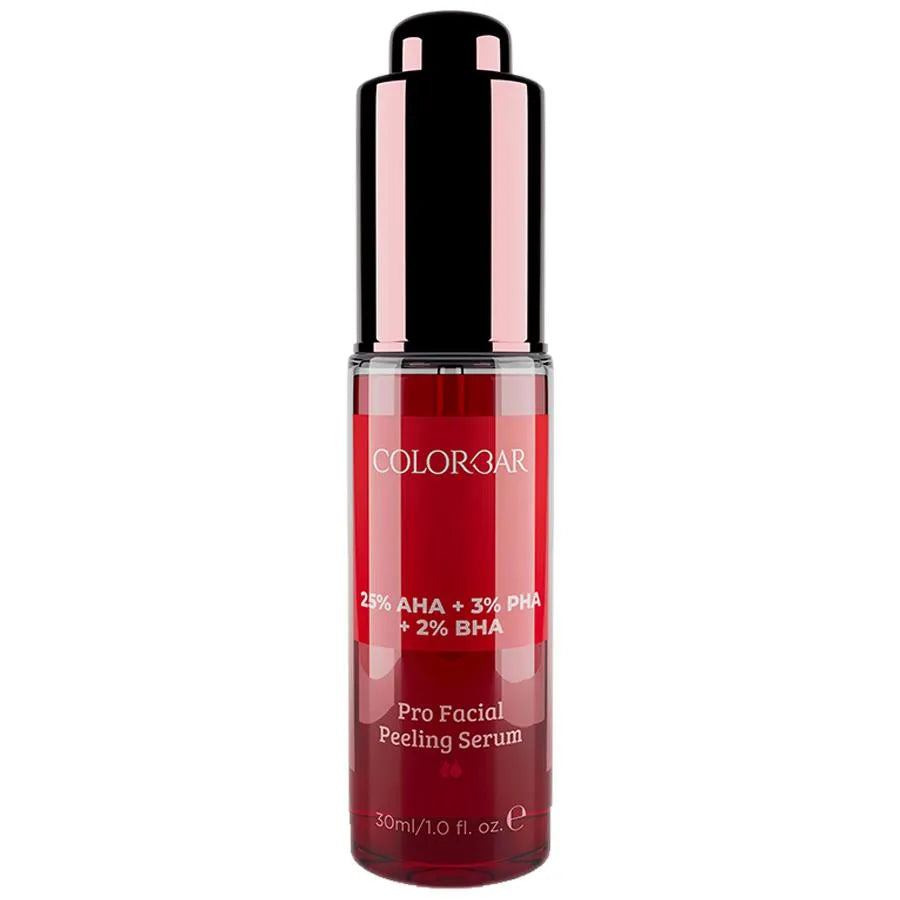 ColorBar Pro Facial Peeling Serum - 25% AHA + 2% BHA + 3% PHA, Fights Pigmentation, 30 ml