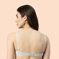 Enamor-A039 Perfect Coverage T-Shirt Bra - Supima Cotton Padded Wirefree Medium Coverage