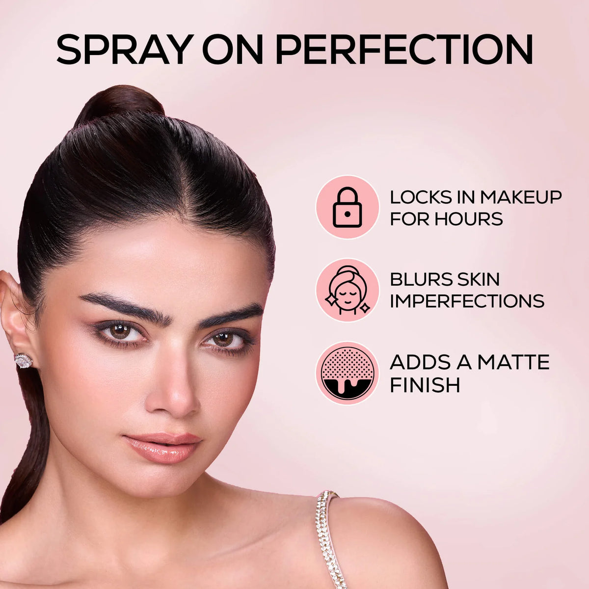 RENEE Bollywood Filter Blurring Setting Spray For Face With Matte Finish, 100ml