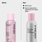 Eva NYC Kweeen Silver Hair and Body Glitter Spray - Our Original Ultra Shimmery Glitter New Look - Adds Shine + Non-Sticky - Quick Drying Sparkle Spray - Warm Vanilla Scent - 4.9 oz