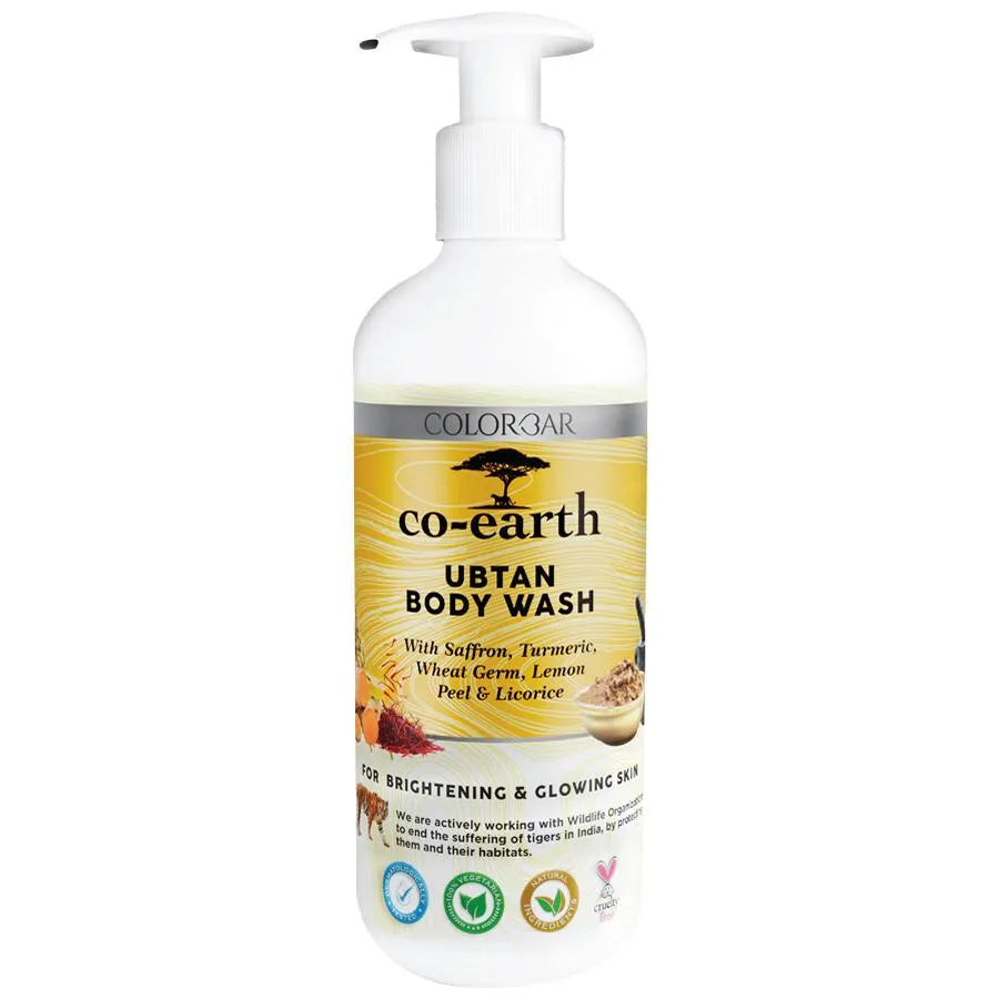 ColorBar Co-Earth Ubtan Body Wash For Brightening & Glowing Skin 200ml