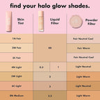 e.l.f. Halo Glow Liquid Filter, Complexion Booster For A Glowing, Soft-Focus Look, Infused With Hyaluronic Acid 31.5ml