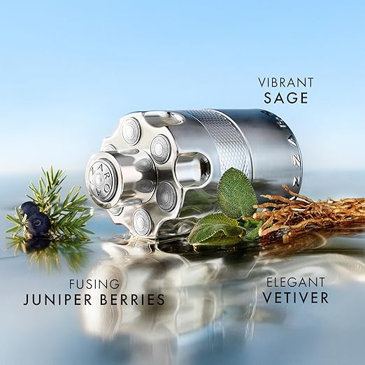 Azzaro Wanted Eau de Parfum 100 ml - Energizing & Intense Mens Cologne - Woody, Aromatic & Spicy Fragrance - Fresh Notes of Juniper Berries, Sage, Vetiver - Lasting Wear - Luxury Perfumes for Men