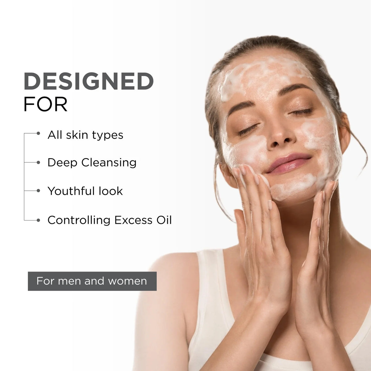 Oshea Herbals Activated Charcoal Facewash 120g