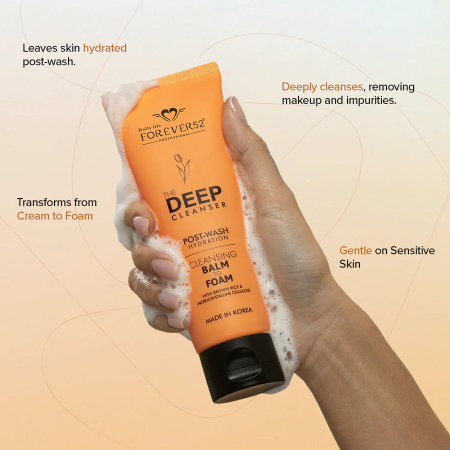 Forever52 The Deep Cleanser Cleansing Blam To Foam 120ml