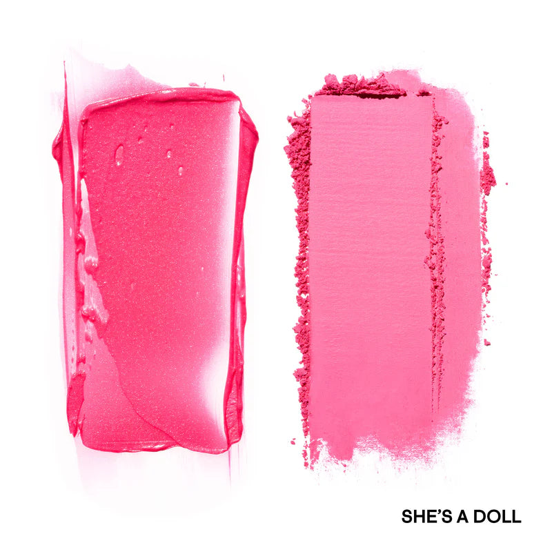 Patrick Ta For Face Double-Take Creme & Powder Blush Duo Creme Double Tenue & Poudre Blush