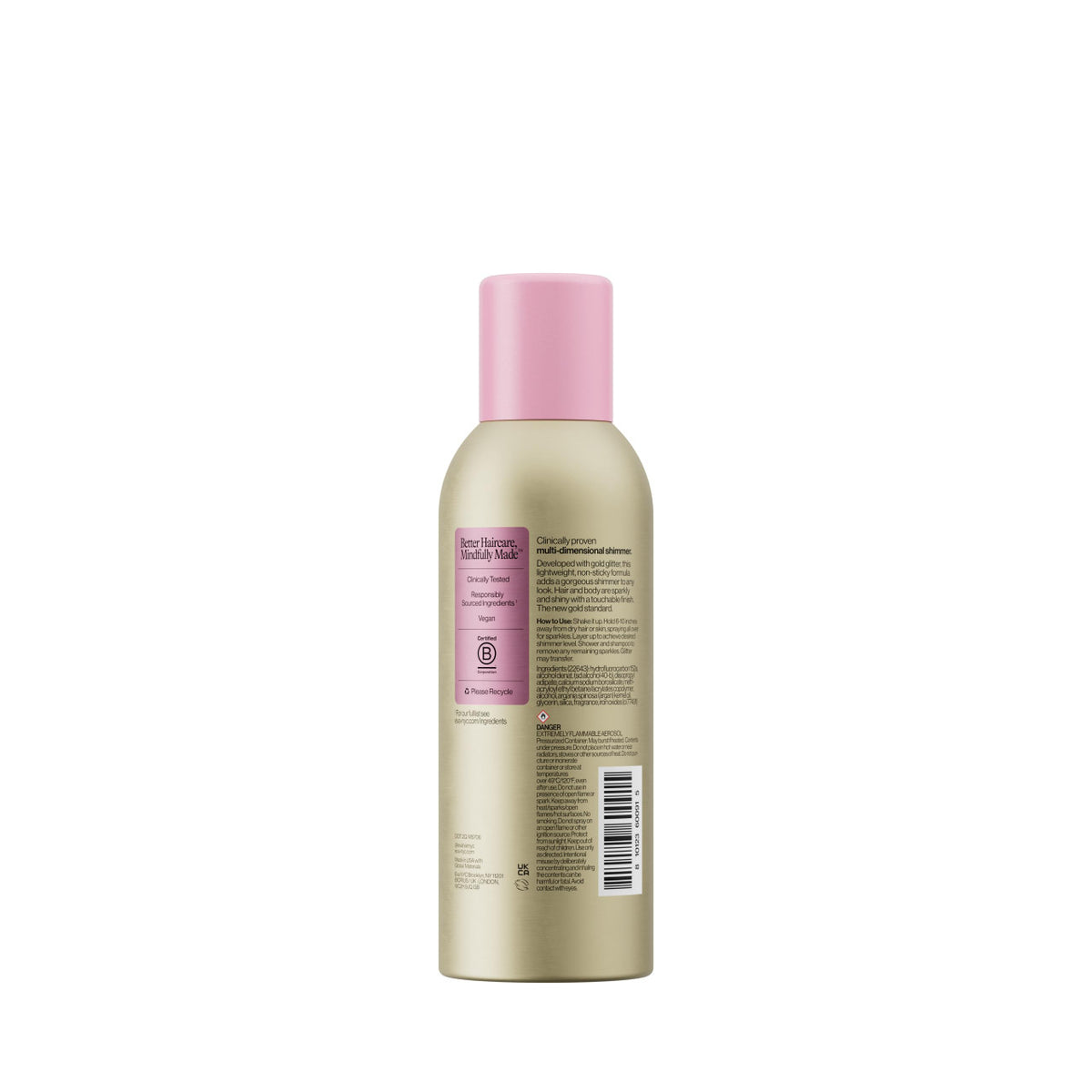 Eva NYC Kweeen Gold Hair and Body Glitter Spray - Ultra Shimmery Gold Glitter Formula