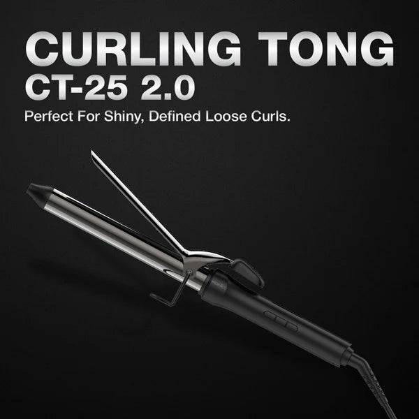 Ikonic Professional Hot Wand 2.0 Electric Hair Curler 10mmTitanium