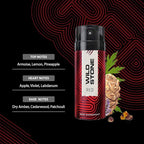 Wild Stone Red Deodorant Body Spray for Men 225ml