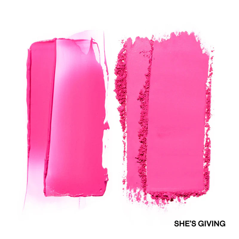 Patrick Ta For Face Double-Take Creme & Powder Blush Duo Creme Double Tenue & Poudre Blush