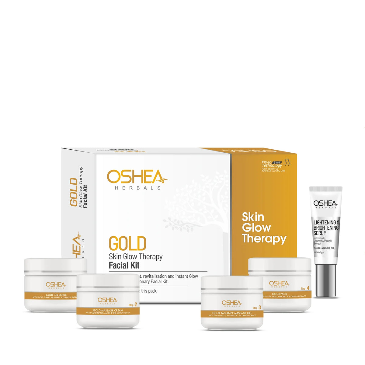 Oshea Herbals Gold Rejuvenating Facial Kit 209g