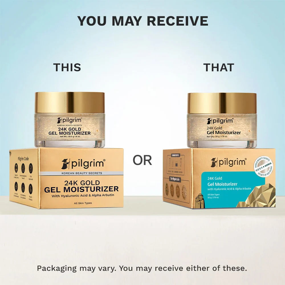 pilgrim 24K Gold Gel Moisturizer 50g