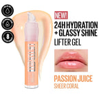 Maybelline New York Lifter Gel Lip Oil In Gel, Sugar Spritz, 6.6ml