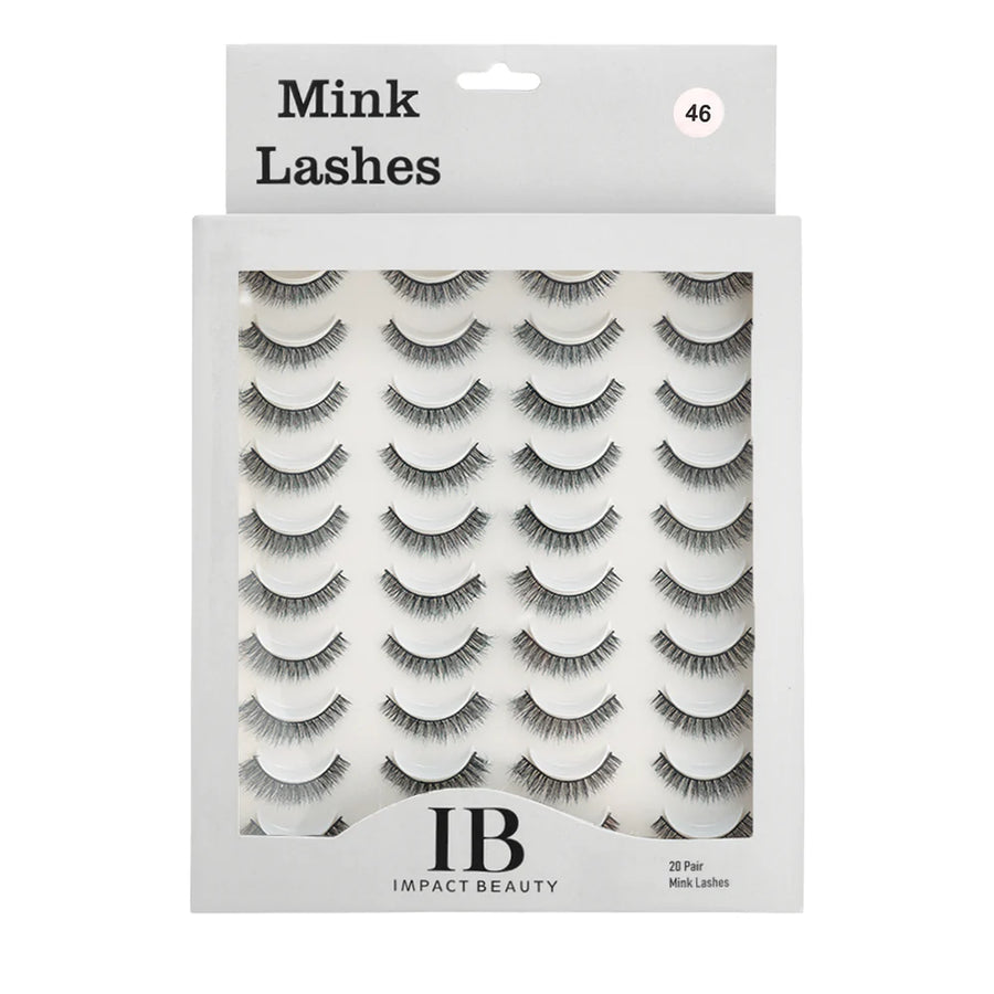 IB Impact Beauty Mink lashes 20-Pair