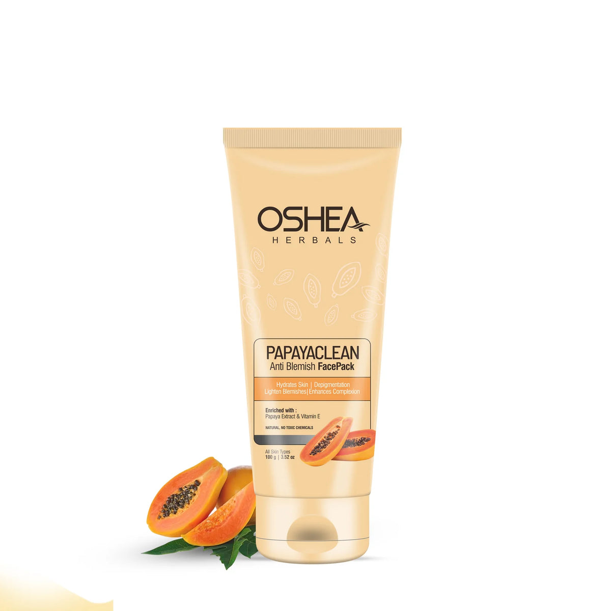 Oshea Herbals Papayaclean Anti Blemish Face pack 100g