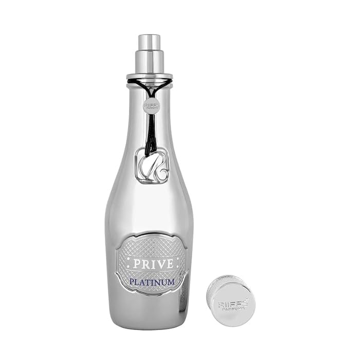 RiiFFS Prive Platinum Perfume For Men & Women | Long-Lasting Eau De Parfum | Luxurious Unisex Fragrance, 100ml
