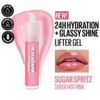 Maybelline New York Lifter Gel Lip Oil In Gel, Sugar Spritz, 6.6ml