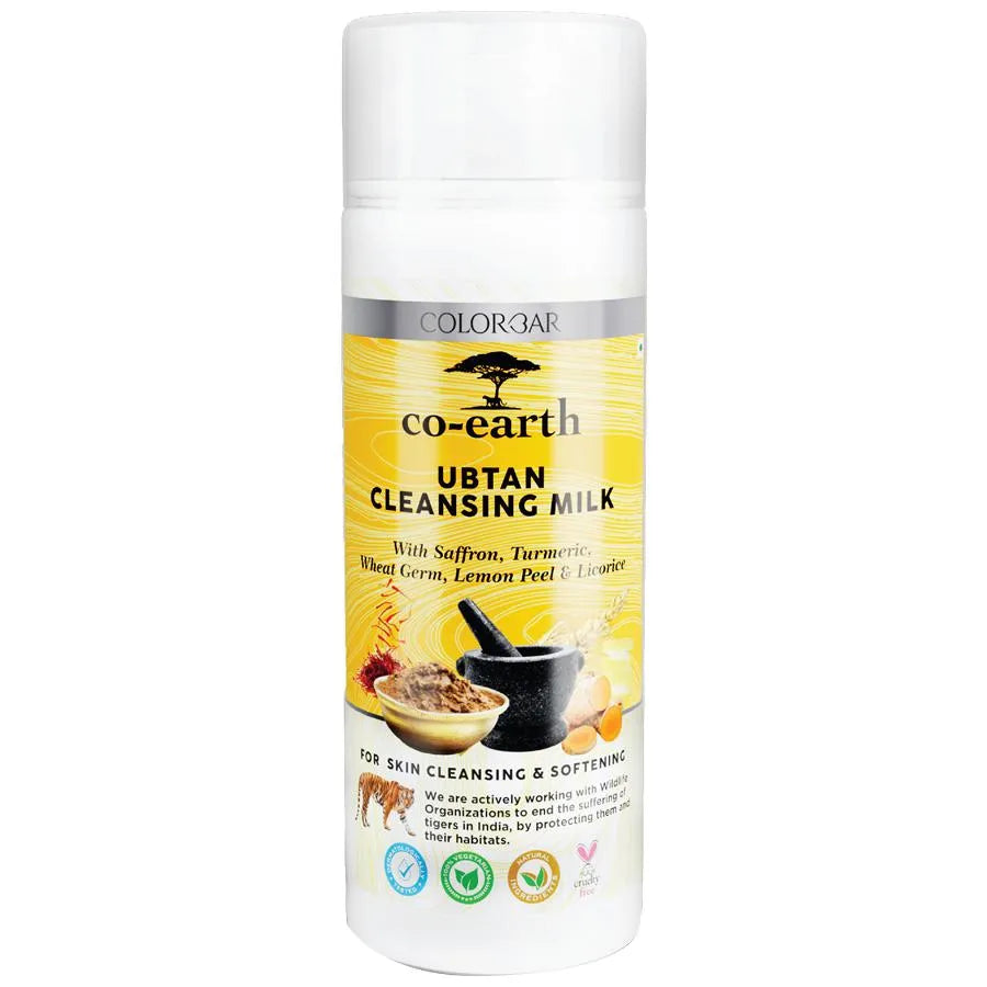 ColorBar Co-Earth Ubtan Cleansing Milk For Skin Cleansing & Softening 200ml