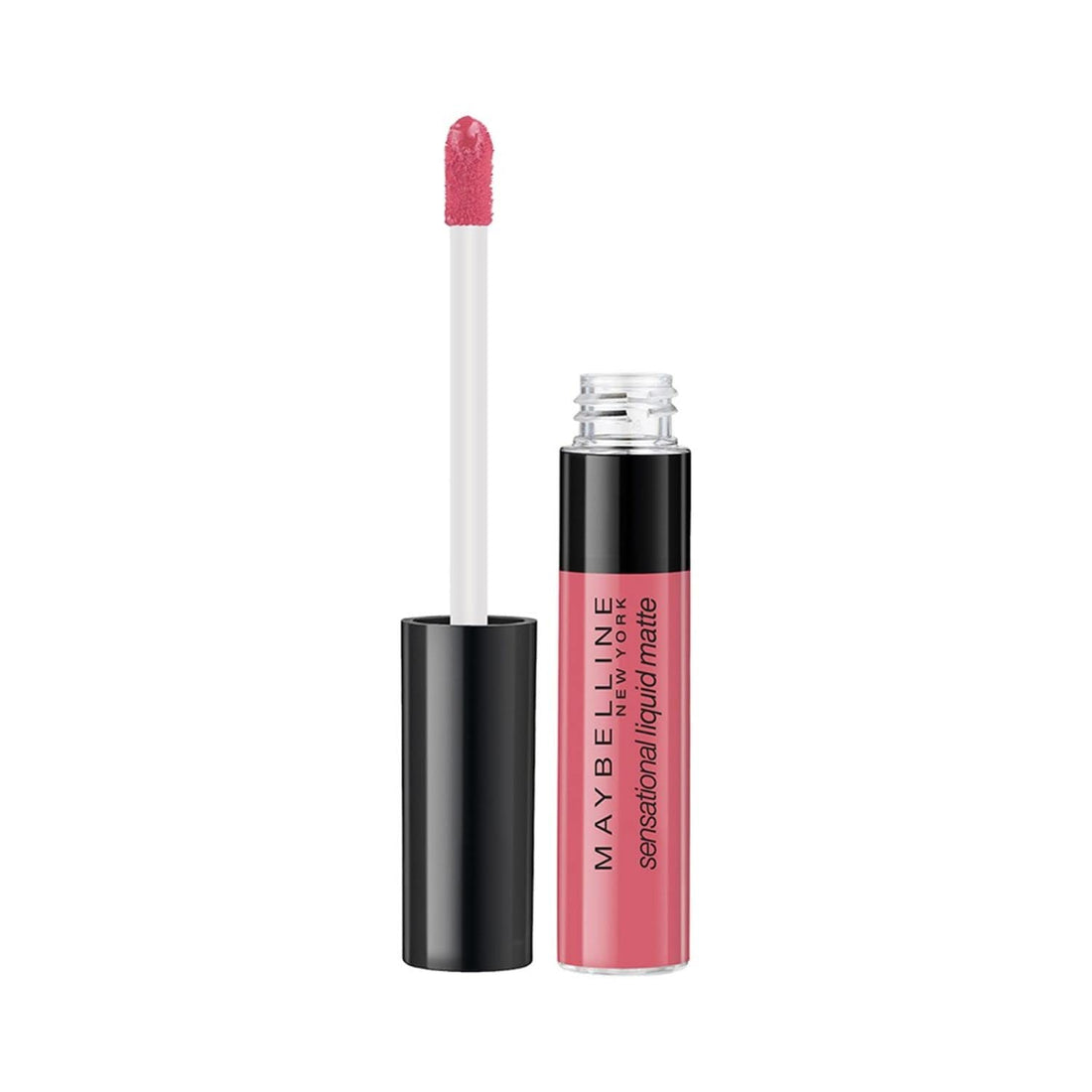 Maybelline New York Lipstick Matte Finish Non-Sticky and Non-Drying Sensational Liquid Matte 04 Easy Berry 7ml