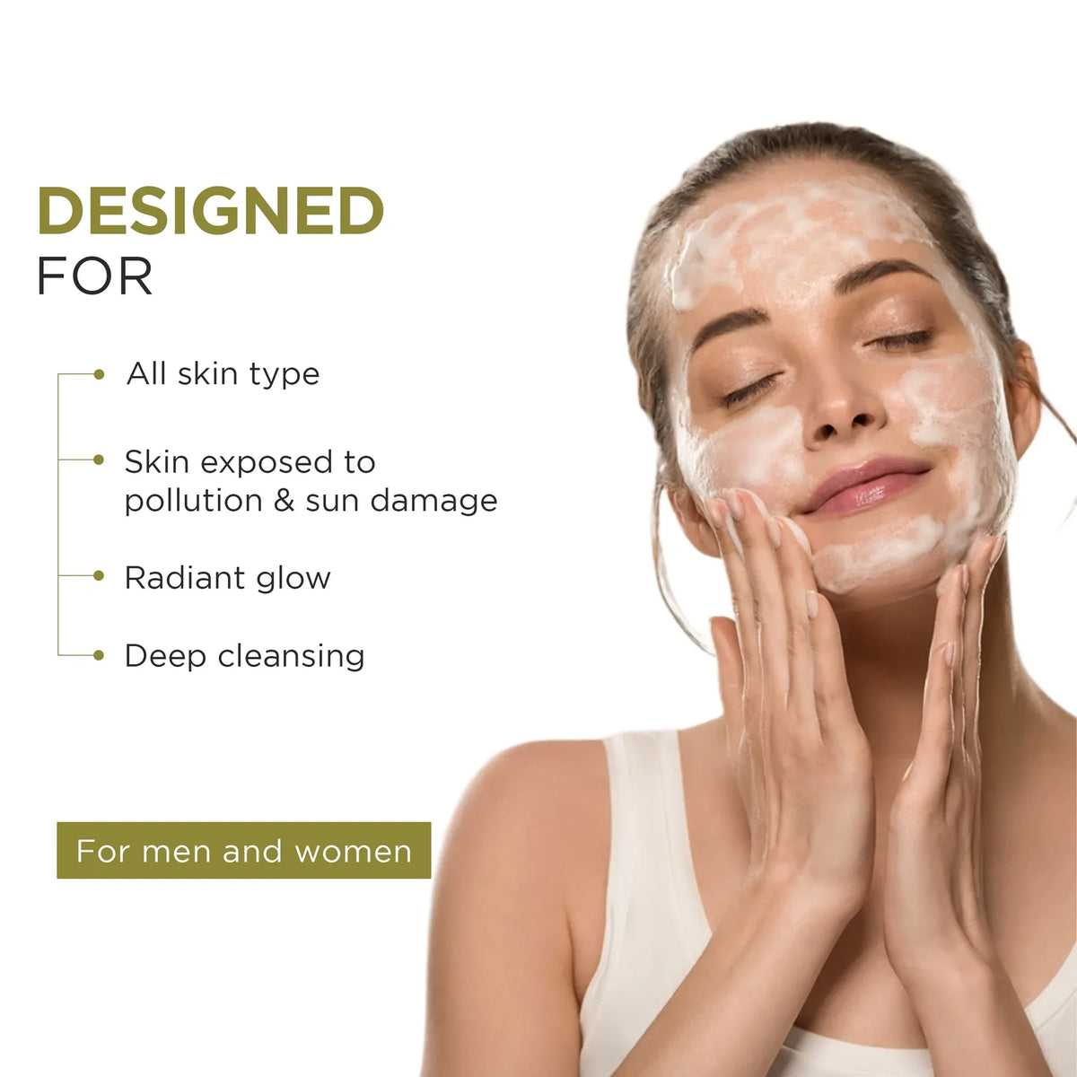 Oshea Herbals Vitamin C Brightening & Skin Illuminating Facewash 150g
