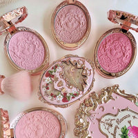 Flower Knows Strawberry Rococo Series Embossed Blush 01 Angel Sanson
