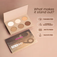 KEAUTY BEAUTY PLAY TO GO POWDER FACE CONTOUR PALETTE 6C