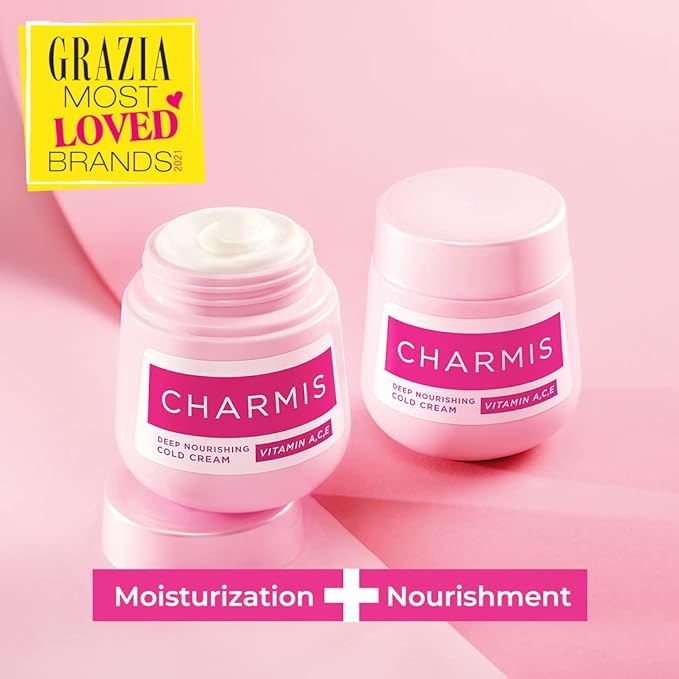 Charmis Deep Nourishing Cold Cream, Face Cream With Vitamin C, A and E, 200ml