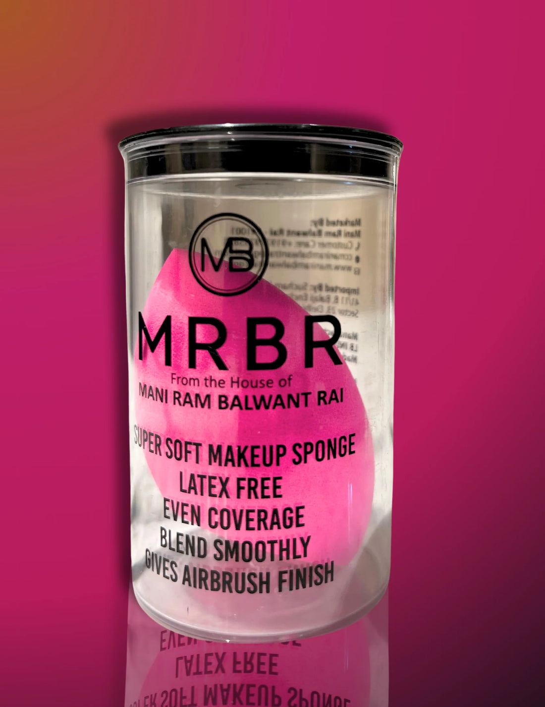 Mrbr View MRBR SUPER SOFT MAKEUP SPONGE LATEX FREE EVEN COVERAGE – Mani Ram ...
