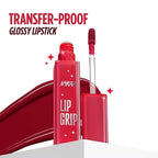 Nykaa Lip Grip No-Transfer Gloss Intense Shine Liquid Lipstick Gloss Intense Shine Liquid Lipstick 2ml