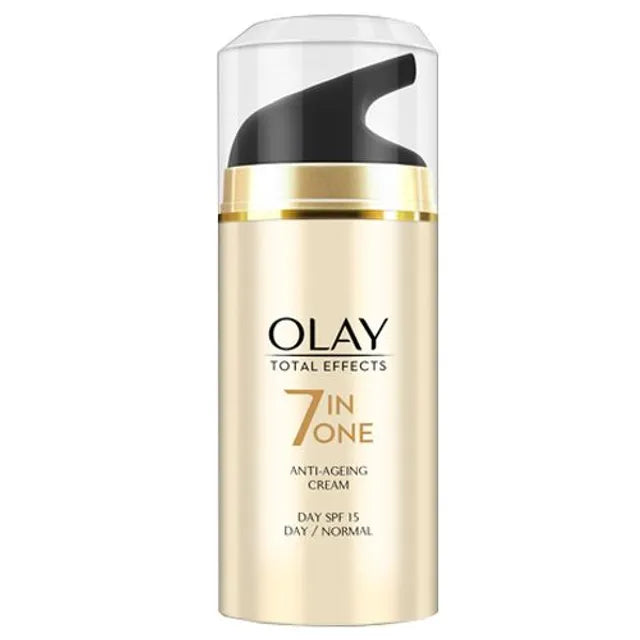 Olay Total Effects 7-In-1 - Anti-Ageing Skin Cream Moisturizer, Normal SPF15, 20 g