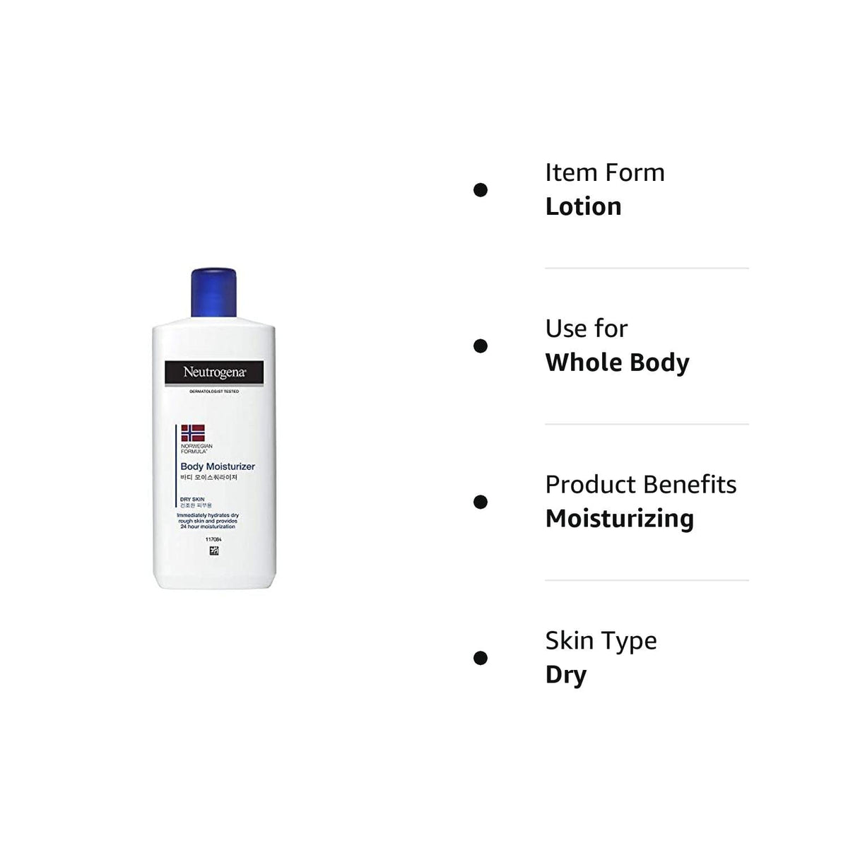 Neutrogena Norwegian Formula Daily Body Lotion 250ml