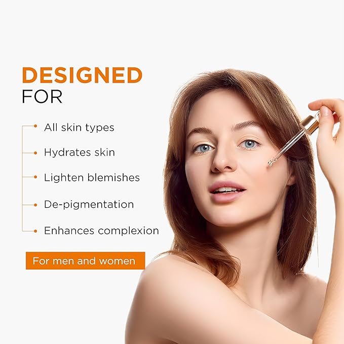 Oshea Herbals Papayaclean Anti Blemish Face Serum for Men & Women | Lightens Blemishes & Pigmentation | All Skin Types 30ml