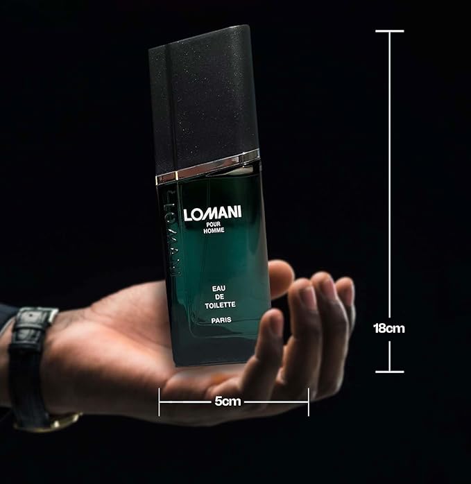 Lomani Unisex Adult Pour Homme Fresh Eau De Toilette Paris Vaporisateur Natural Spray, 100Ml