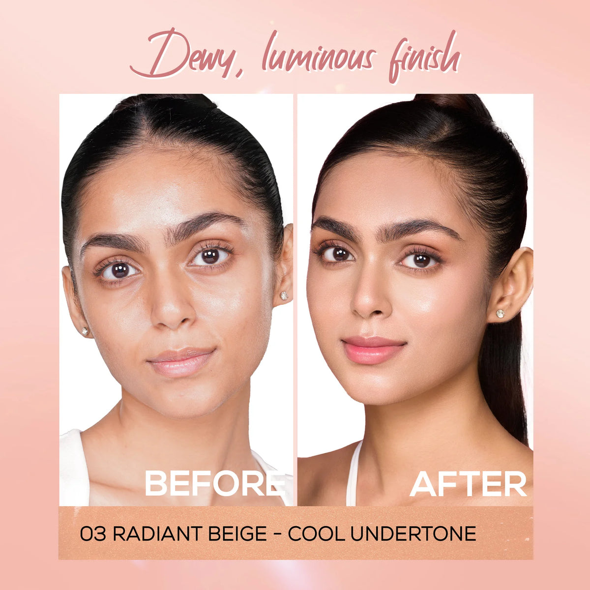 RENEE Lumi Glow Highlighting Liquid Foundation With 3D Glow For Skin 30ml