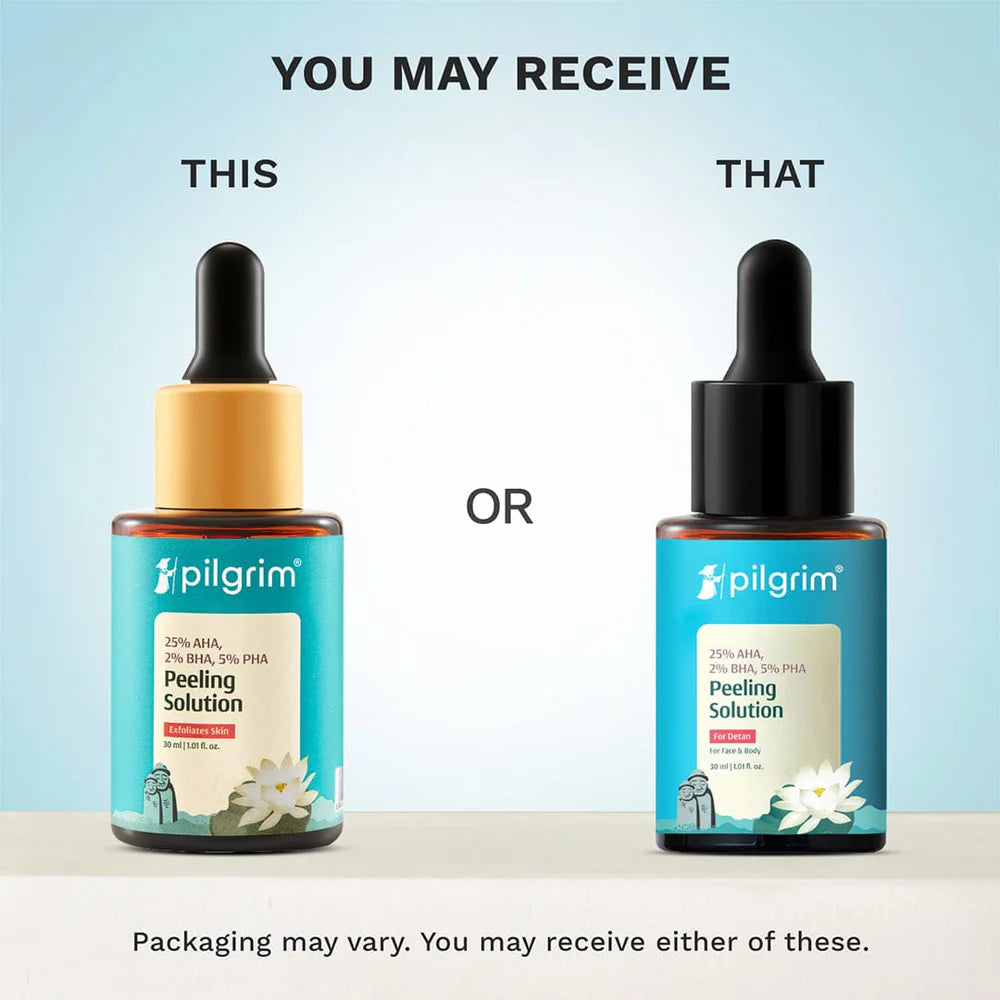 pilgrim 25% AHA, 2% BHA, 5% PHA Peeling Solution 30ml
