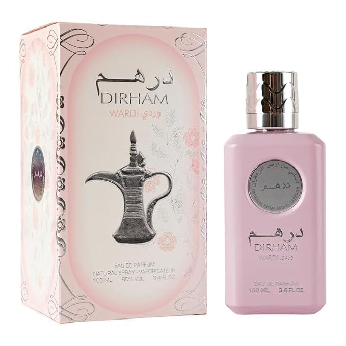 Lattafa Ard Al Zaafaran Dirham Wardi For Women Long Lasting Eau De Parfum 100ml