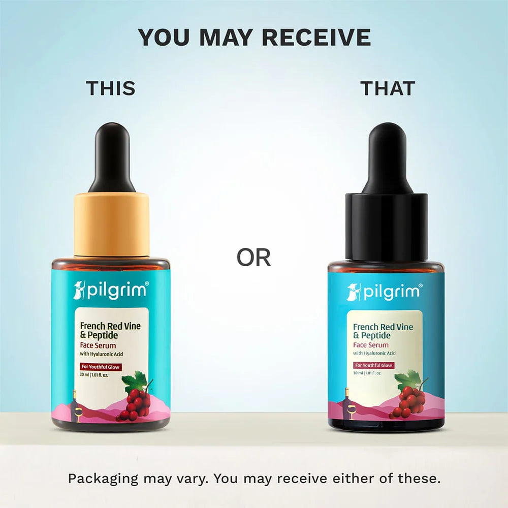 pilgrim Red Vine Face Serum for Anti-Ageing! 30ml
