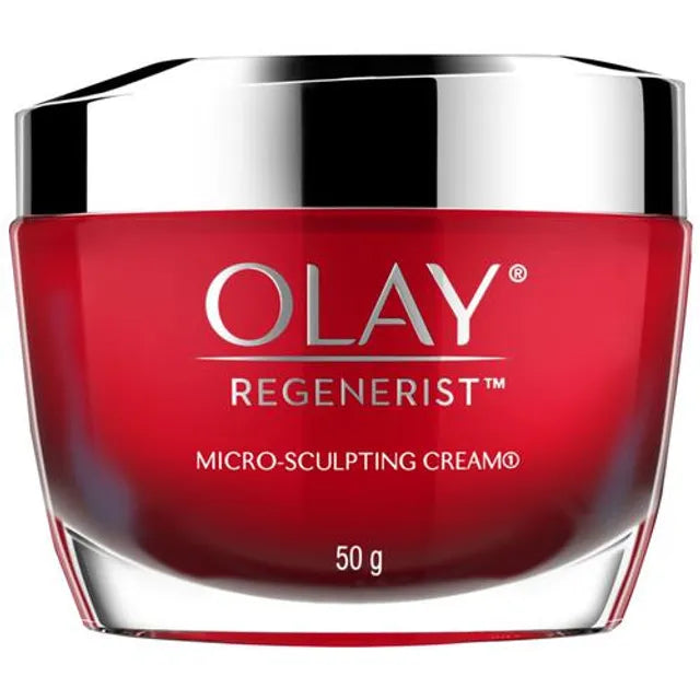 Olay Regenerist Micro Sculpting Cream - Advanced Anti-Ageing Moisturiser, Reduces Wrinkles, 50 g