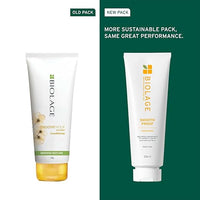 Biolage Smooth Proof Anti-Frizz Conditioner |Up to 72HR Frizz Control | With Camellia Oil & Glycerin | For Dry and Frizzy Hair | For Women and Men | Vegan & Cruelty-Free