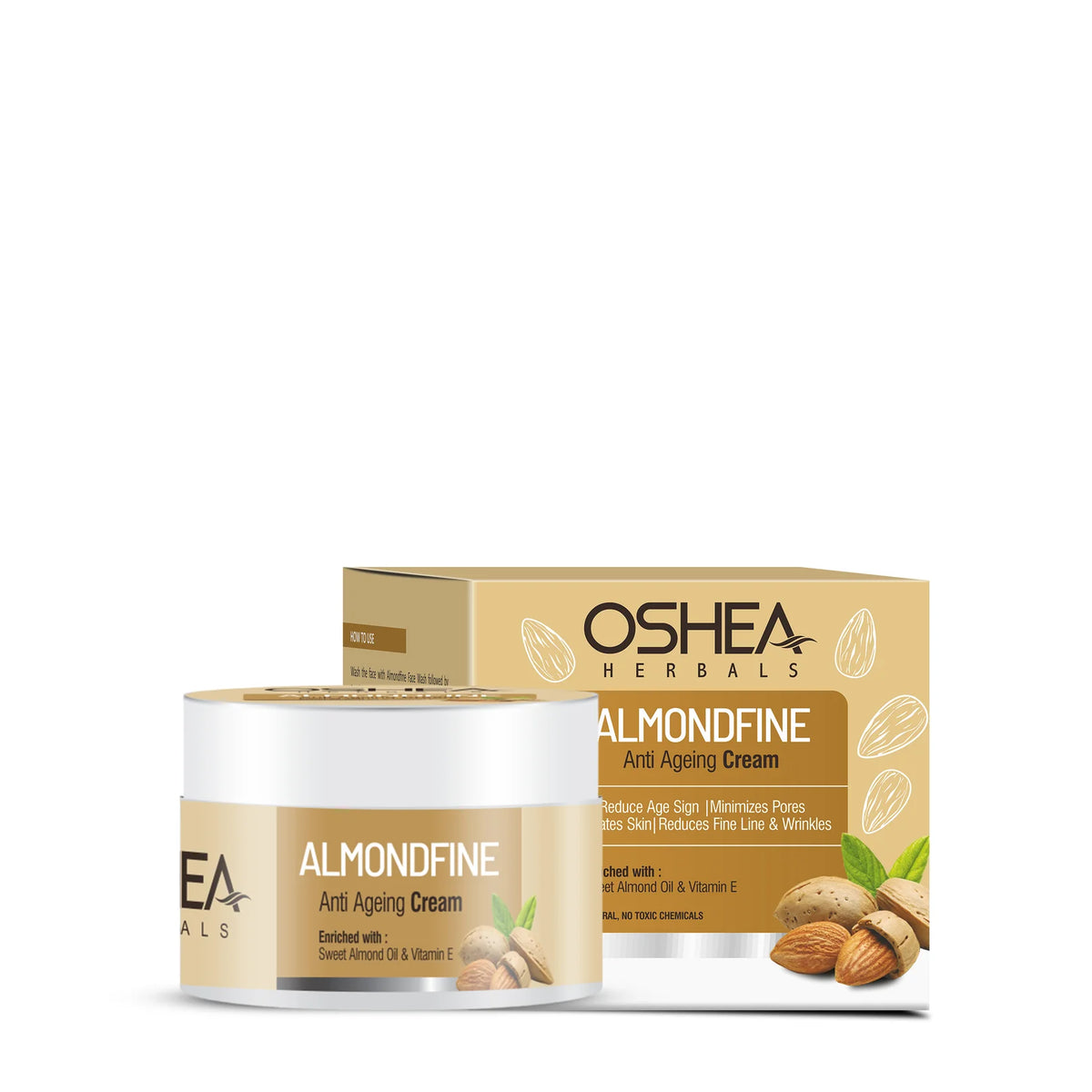 Oshea Herbals Almondfine Anti Ageing Cream 50g