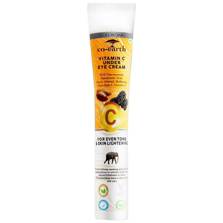 ColorBar Co-Earth Vitamin C Under Eye Cream For Even Tone & Skin Lightening 20gm