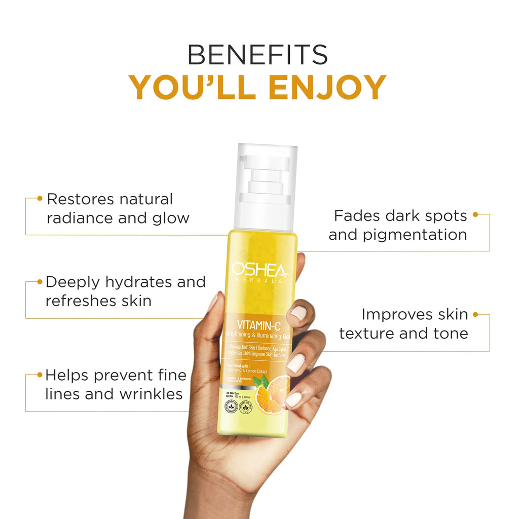 Oshea Herbals Vitamin C Brightening & Illuminating Gel 120ml