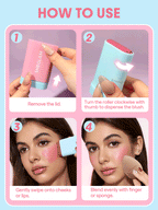 SHE GLAM Glass Glow Blush Stick-Cherry Express 15g